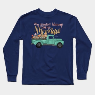 Memaw’s Blessings Long Sleeve T-Shirt